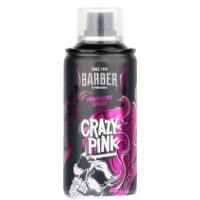 MARMARA BARBER Barevný sprej na vlasy růžový 150 ml