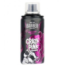 MARMARA BARBER Barevný sprej na vlasy růžový 150 ml
