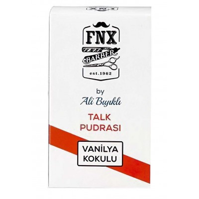 FNX BARBER Pudr po holení a stříhání Vanilla 250 g