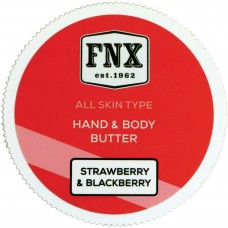FNX Barber Tělové máslo Strawberry & Blackberry 175 ml