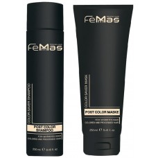 FEMMAS Šampon a maska na barvené vlasy 2 x 250 ml