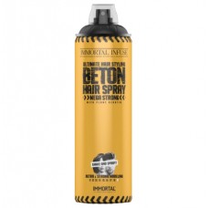 IMMORTAL Infuse Beton Mega Strong Hair Spray Silně fixační lak na vlasy s keratinem 500 ml