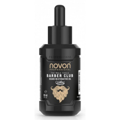 NOVON PROFESSIONAL Olej na vousy  Barber Club 60 ml