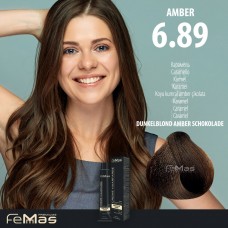 FEMMAS Barva na vlasy Karamel 6.89