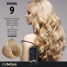 FEMMAS Barva na vlasy Velmi světlá blond 9