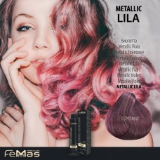 FEMMAS Barva na vlasy Metallic Fialová