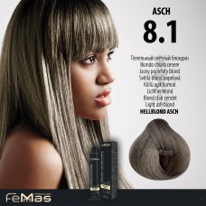 FEMMAS Barva na vlasy Světle popelavá blond 8.1